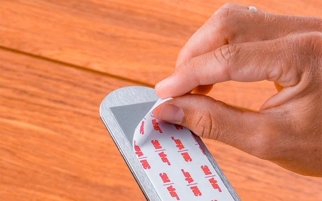 Silwy® Metall-Leiste 25 Cm Mit Ledercoating Weiss 7 Silwy® Metall-Leiste 25 Cm Mit Ledercoating Weiss – Bild 7