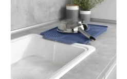 Wenko Linea Abtropfmatte 40 X 30 X 3 Cm Grau -Camping Produkte Geschäft 460436 3155538