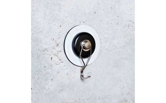 Silwy® The One Magnet-Haken Inkl. Metall Nano Gel Pad Weiß / Schwarz 1 Silwy® The One Magnet-Haken Inkl. Metall Nano Gel Pad Weiß / Schwarz