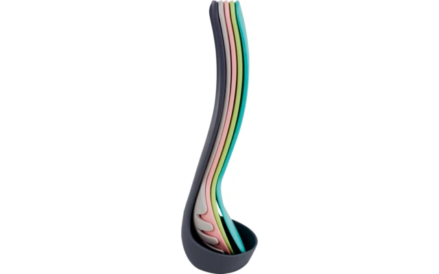 Gimex Küchenhelfer Stapelset 5 Teilig Pastellbunt 1 Gimex Küchenhelfer Stapelset 5 Teilig Pastellbunt