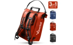 Valkental ValkOne 3-in-1 Fahrradtasche 25 Liter Gelb