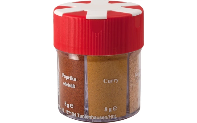 Basic Nature BasicNature Gewürzstreuer 6 In 1 Mit Salz / Pfeffer Weiß / Pfeffer Schwarz / Paprika / Curry / Knoblauch 1 Basic Nature BasicNature Gewürzstreuer 6 In 1 Mit Salz / Pfeffer Weiß / Pfeffer Schwarz / Paprika / Curry / Knoblauch